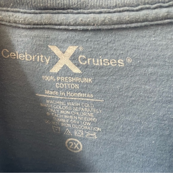 Celebrity cruise t shirt blue 2xl - Picture 3 of 5